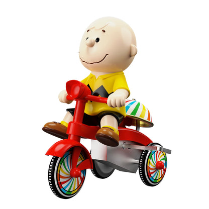 PEANUTS SUPER CYCLES - CHARLIE BROWN (YELLOW SHIRT W/ RED TRIKE)
