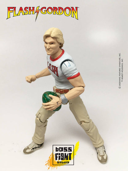 LOOK! Hero H.A.C.K.S. Flash Gordon Movie Act. Fig & Lunchbox