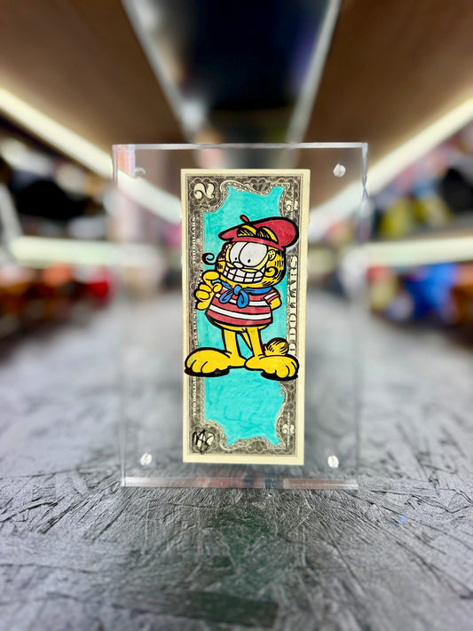Garfield $2 Dollar Bill Art 8.0