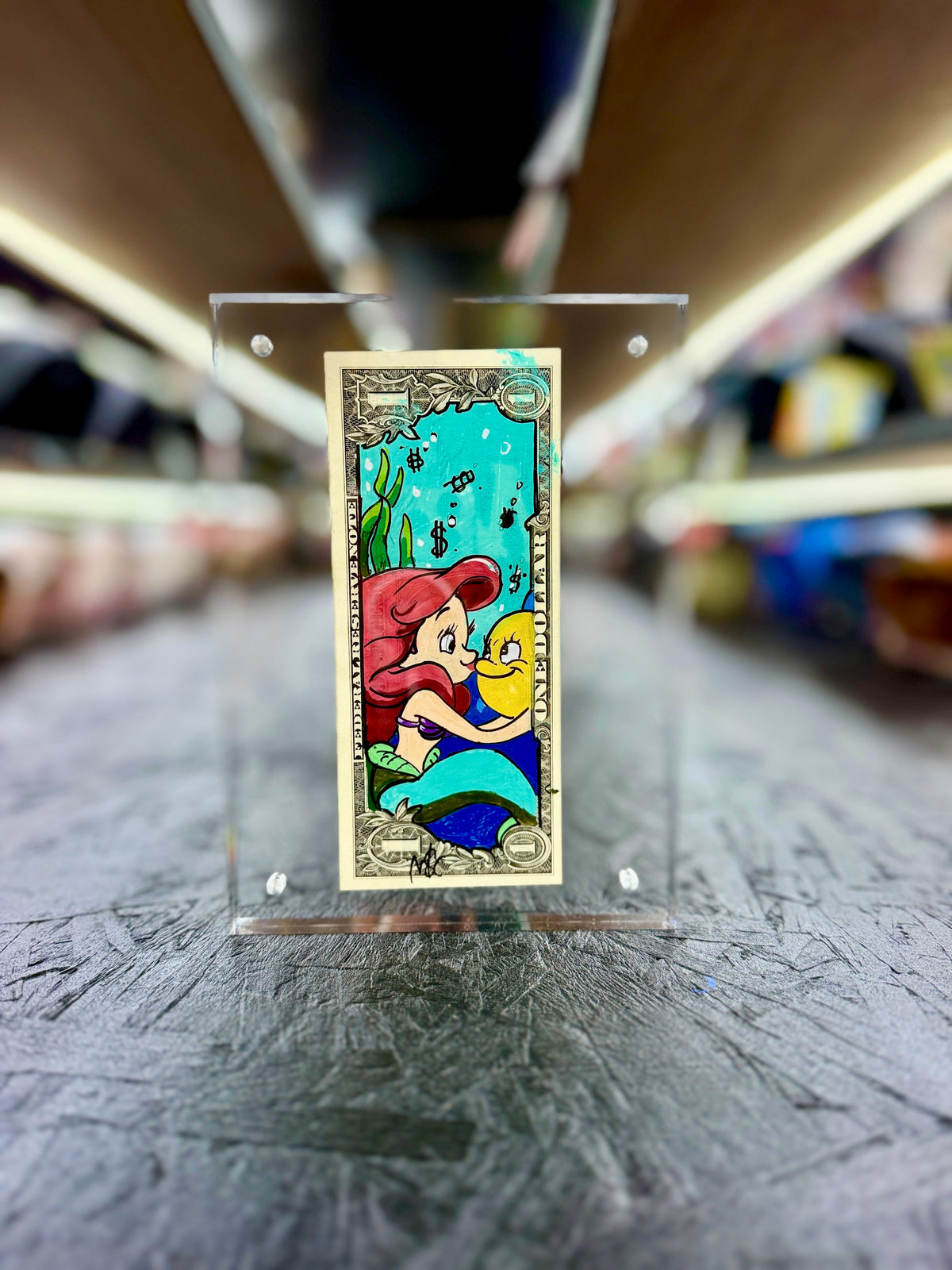 Ariel $2 Dollar Bill Art 2.0