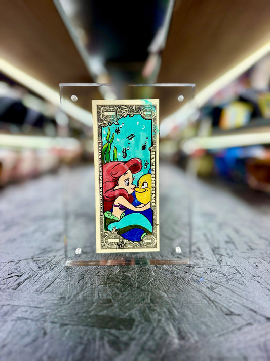 Ariel $2 Dollar Bill Art 2.0