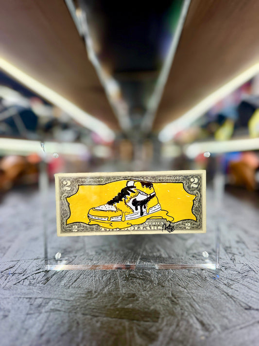 Swoosh $2 Dollar Bill Art 4.0