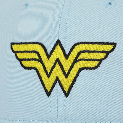 Wonder Woman Logo Light Blue Dad Hat