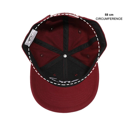 Dr. Pepper Embroidered 3D Logo Red Traditional Adjustable Hat