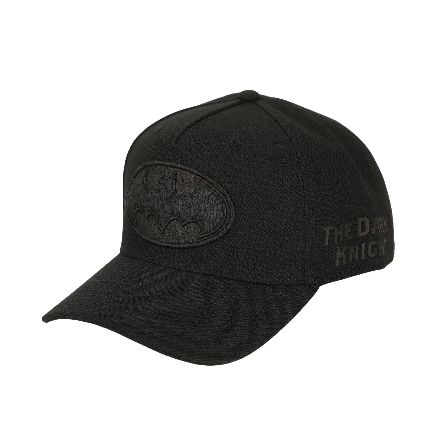 Batman Symbol Embroidery With Pu Inlay Poly Wool B104 A Frame Snapback
