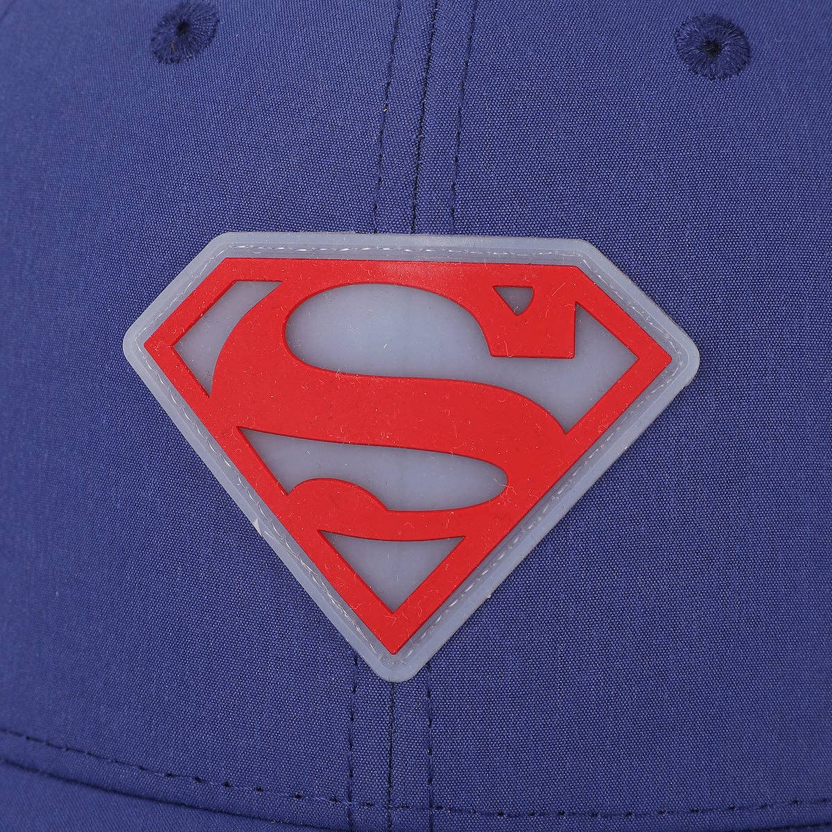 Superman Logo Blue Structured Baseball Cap - Shop Cool Tricks