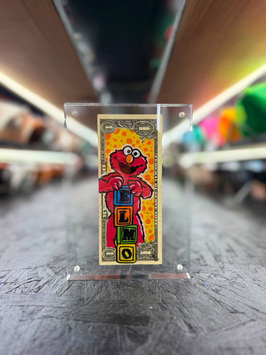 Sesame Street $1 Dollar Bill Art 2.0