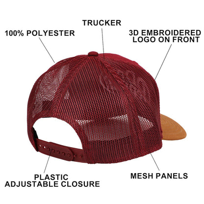 Dr Pepper Classic Logo Adult Mesh Trucker Cap - Shop Cool Tricks