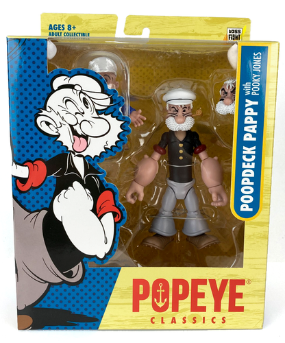 Popeye Classics Action Figure: Poopdeck Pappy