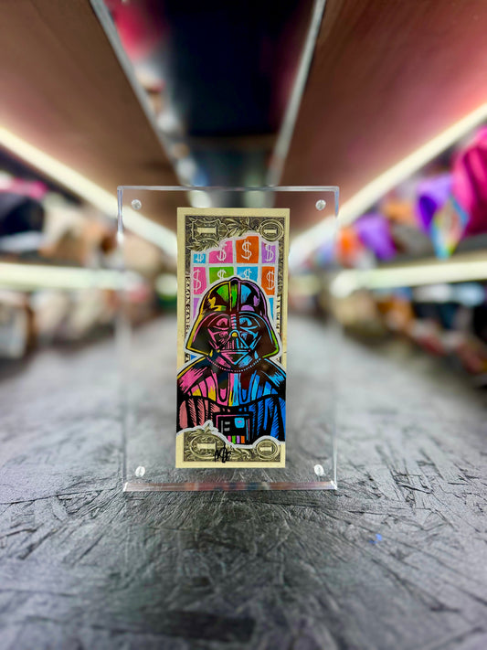 Star Wars Darth Vader $1 Dollar Bill Art
