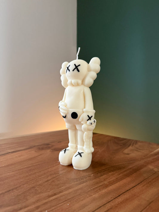KAWS Inspired Candle | Standing KAWS with Toy | Collector’s