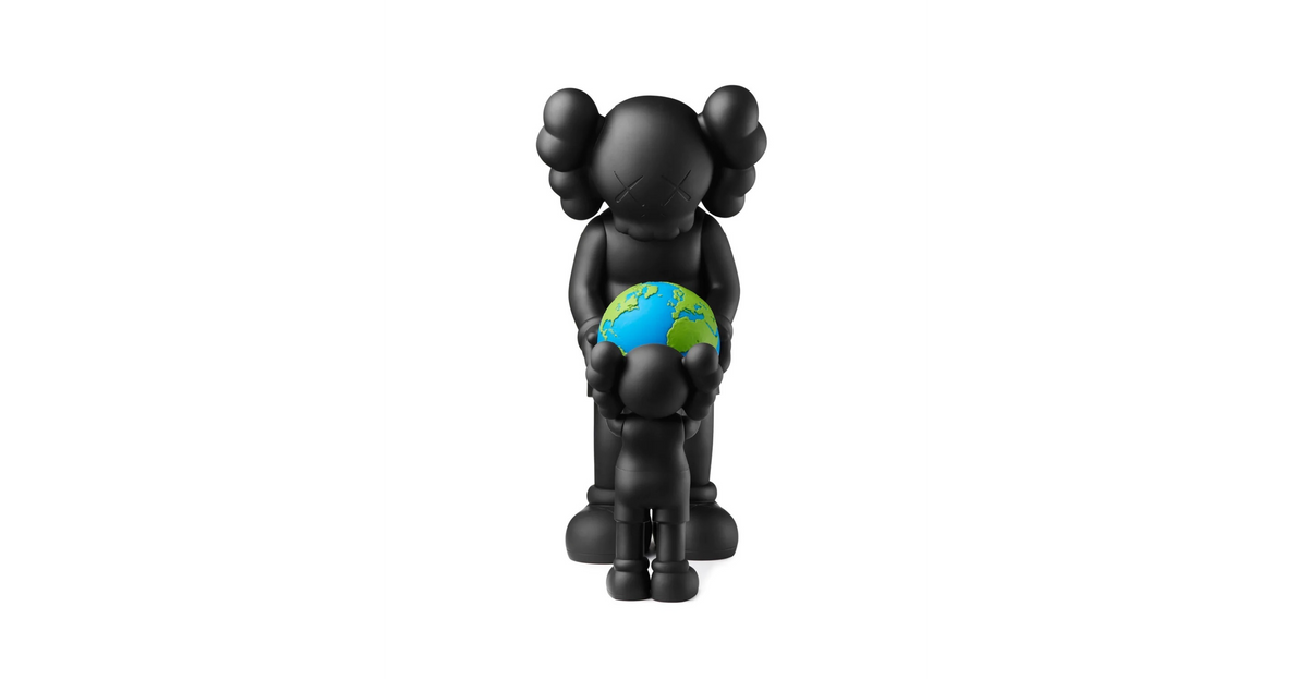 KAWS The Promise Black 13 2/5 in - 34 cm