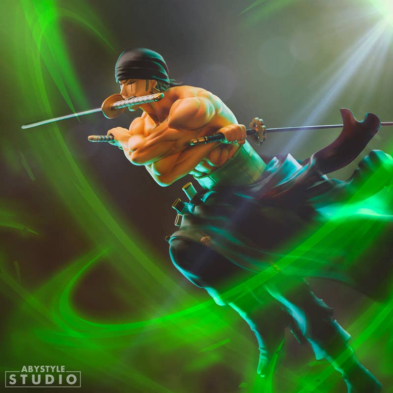 One Piece Zoro Sfc Collectible Pvc Figurine 7"