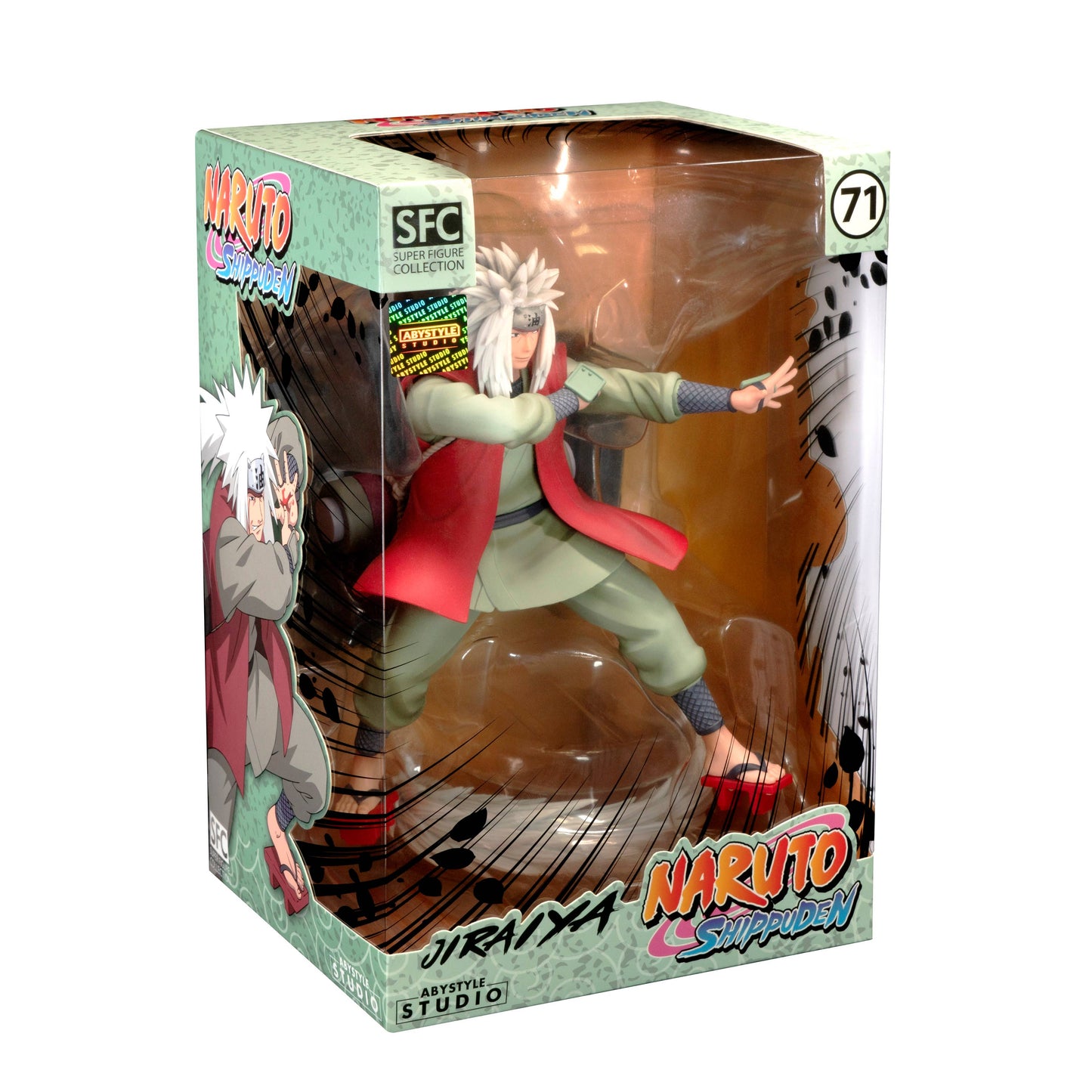 Naruto Shippuden Jiraya 7.5" Tall SFC Collectible PVC