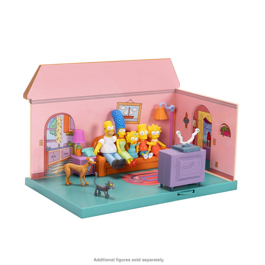 SIMPSONS LIVING ROOM DIORAMA PLAYSET