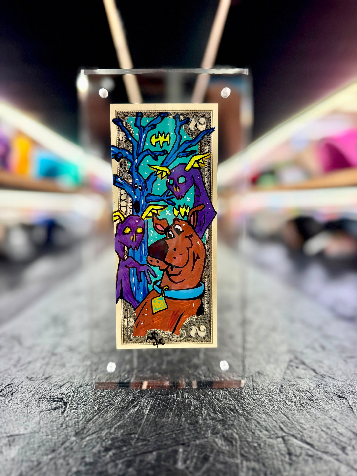Scooby Doo $2 Dollar Bill Art 2.0