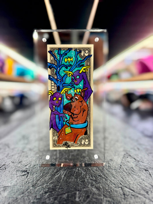 Scooby Doo $2 Dollar Bill Art 2.0