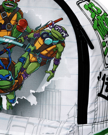 SPACE JUNK TMNT NOTEBOOK PAPER BACKPACK