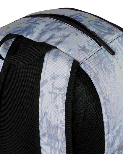 SPACE JUNK STREET ART TUNES BACKPACK
