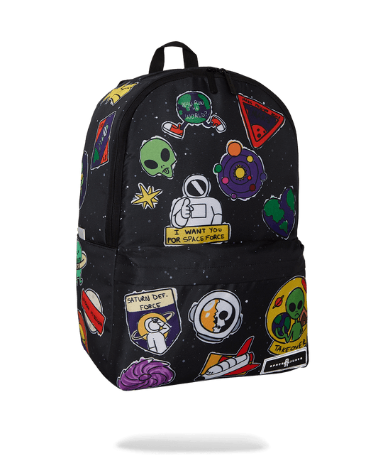 SPACE JUNK SPACE PATCHES BACKPACK