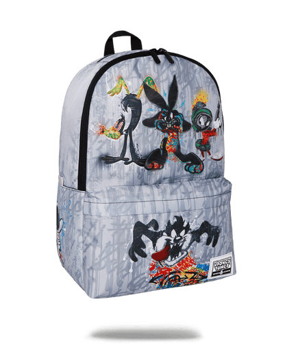 SPACE JUNK STREET ART TUNES BACKPACK