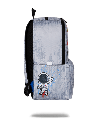 SPACE JUNK STREET ART TUNES BACKPACK