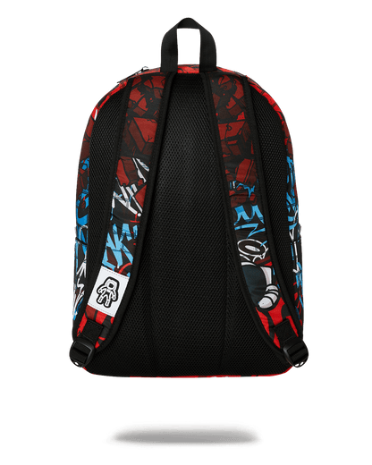 SPACE JUNK SUPERMAN GRAFFITI WALL BACKPACK