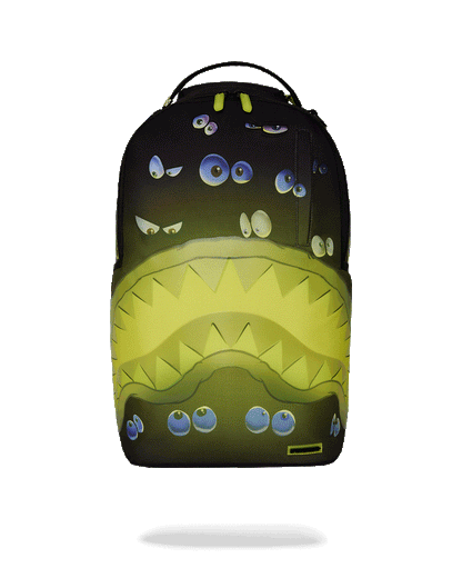 EYES ALL A GLOW (GLOW IN THE DARK) DLXR BACKPACK