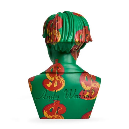 ANDY WARHOL 12 IN BUST - DOLLAR SIGN - Kidrobot