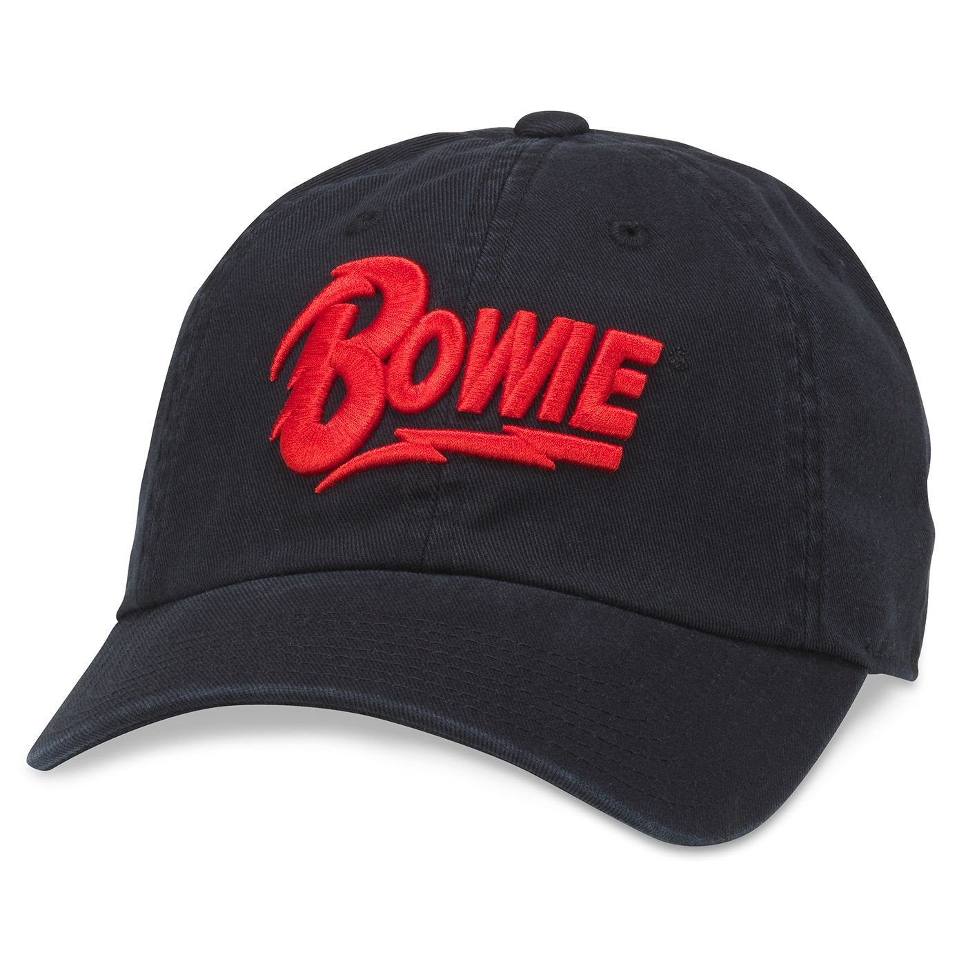 BOWIE Ballpark Black / Red Hat