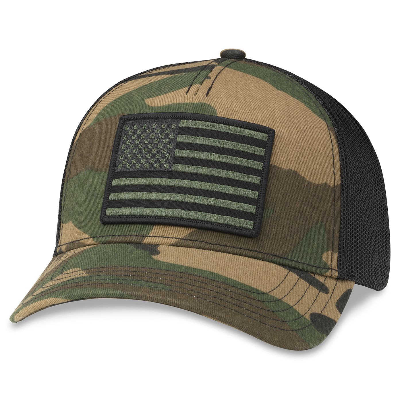 USA Flag Camo Hat