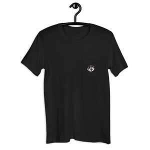 RAINBOW UFO'S Pocket T-Shirt