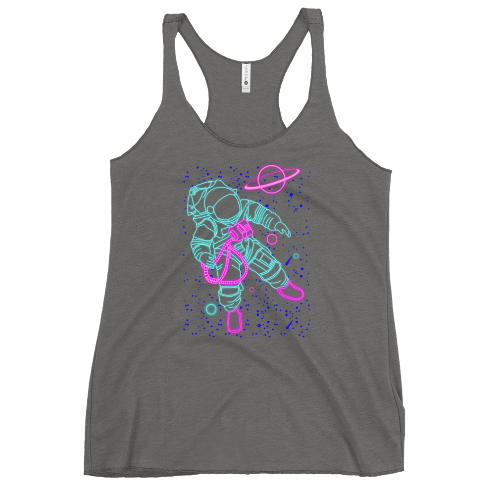 Neon Astronaut Racerback Tank - Shop Cool Tricks