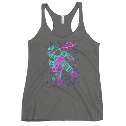 Neon Astronaut Racerback Tank - Shop Cool Tricks