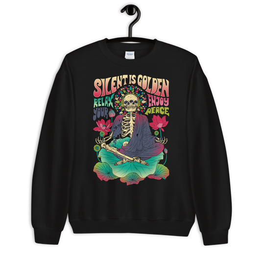 Silent Is Gold Sweatshirt