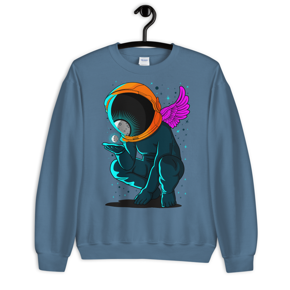 希少 XL SOUTH SIDE ANGEL LOGO CREW SWEAT SOUTH SIDE ANGEL LOGO CREW SWEAT