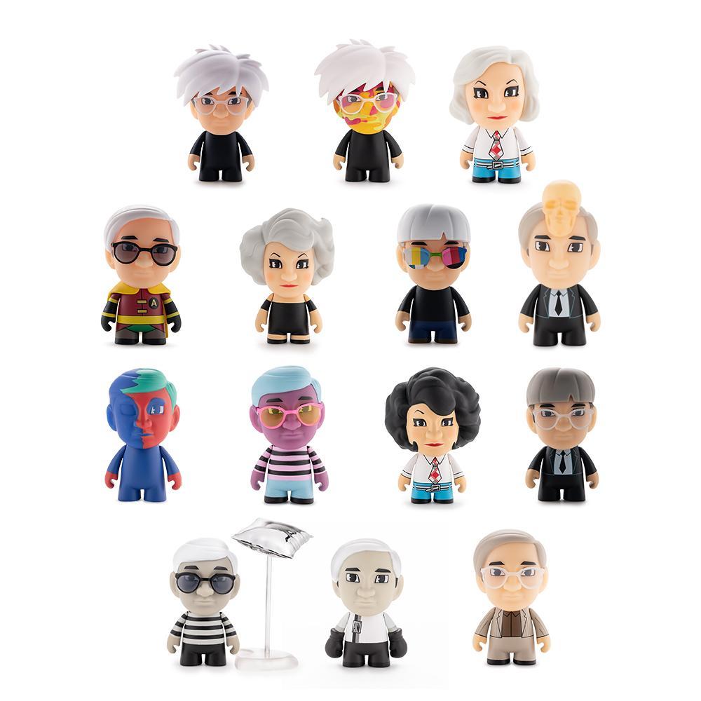 MANY FACES OF ANDY WARHOL VINYL FIGURES - Kidrobot